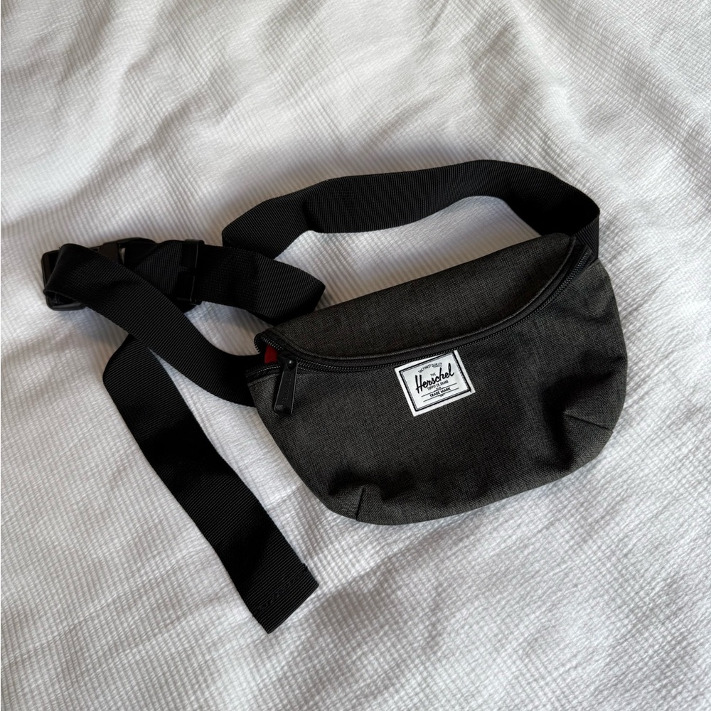 Herschel Charcoal Dark Gray Belt Bag Fanny Pack